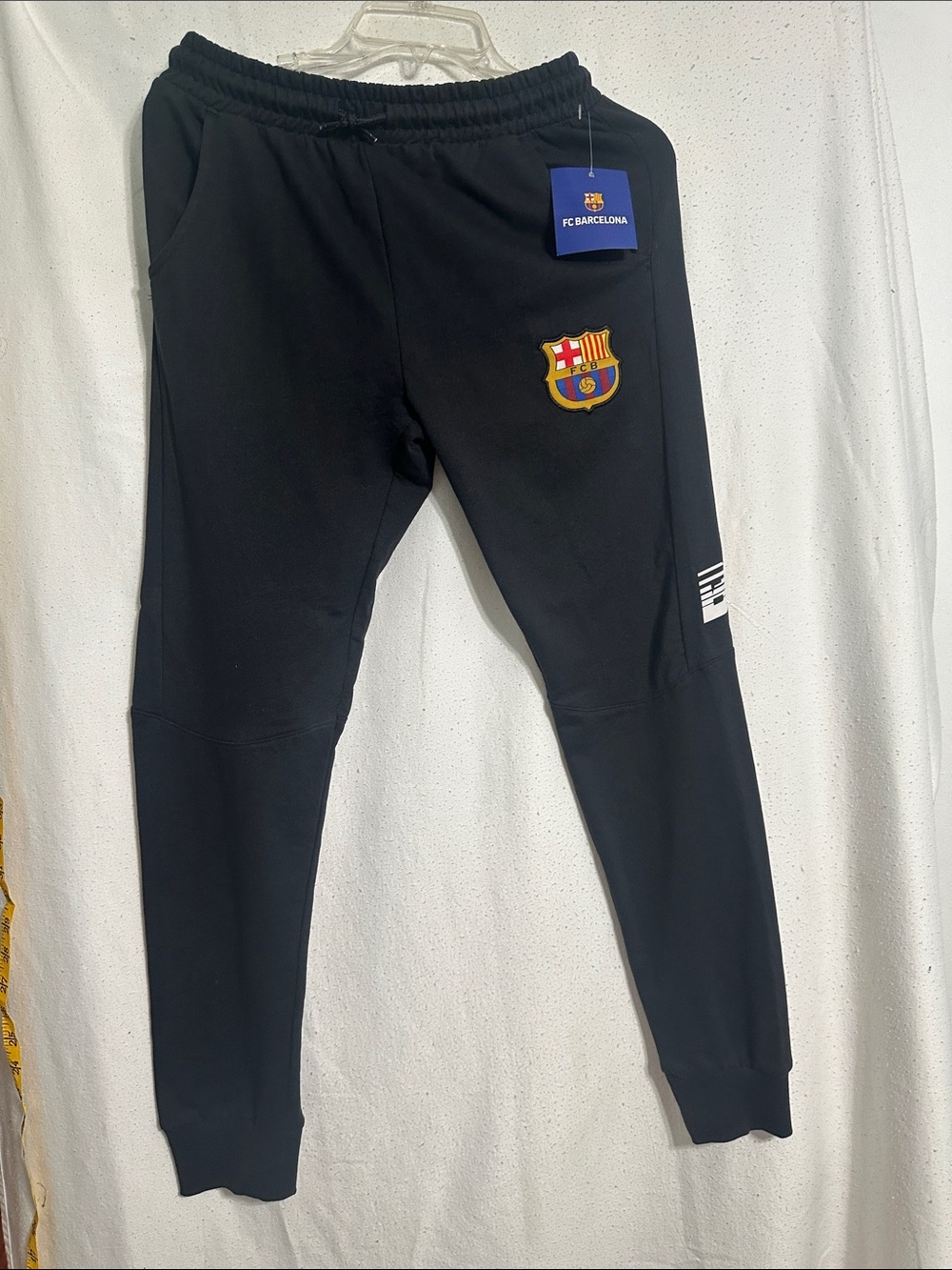 Kids Black Logo Jogger Pants